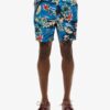 17-inch swim short with recycled Hawaiian print