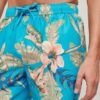 17-inch swim short with recycled Hawaiian print