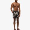 17-inch swim short with recycled Hawaiian print