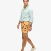 17-inch swim short with recycled Hawaiian print