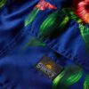 17-inch swim short with recycled Hawaiian print
