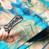 17-inch swim short with recycled Hawaiian print