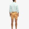 17-inch swim short with recycled Hawaiian print