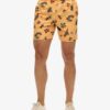 17-inch swim short with recycled Hawaiian print