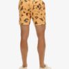 17-inch swim short with recycled Hawaiian print