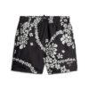 17-inch swim short with recycled Hawaiian print