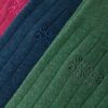 3-pack unisex Core Rib Crew-sokken van Organic Cotton