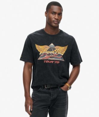 70S Rock T-shirt met print