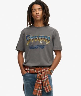70S Rock T-shirt met print