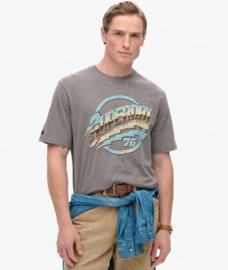70S Rock T-shirt met print