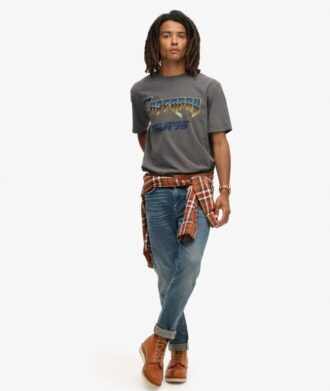 70S Rock T-shirt met print