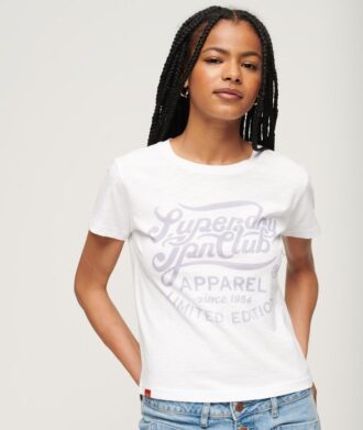 Archive Script T-shirt met print