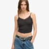 Athletic Essentials Cami-top met kanten rand