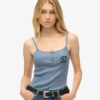Athletic Essentials Cami-top met knoopsluiting