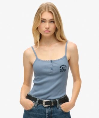 Athletic Essentials Cami-top met knoopsluiting