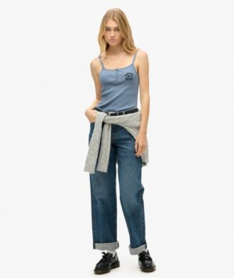 Athletic Essentials Cami-top met knoopsluiting