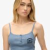 Athletic Essentials Cami-top met knoopsluiting