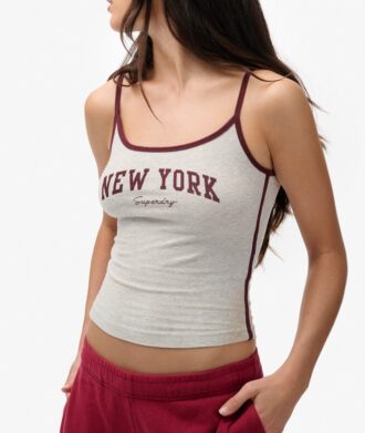Athletic Essentials Cami-top met merklogo