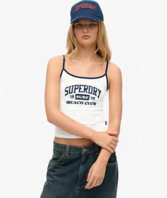 Athletic Essentials Cami-top met merklogo