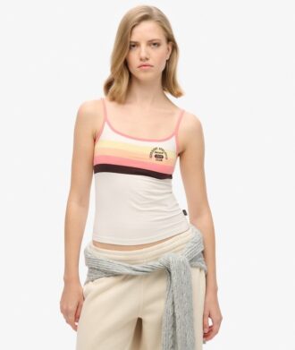 Athletic Essentials Cami-top met merklogo