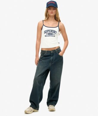 Athletic Essentials Cami-top met merklogo