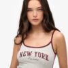 Athletic Essentials Cami-top met merklogo