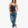 Athletic Essentials Cami-top met print en knoopsluiting