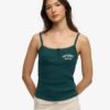 Athletic Essentials geborduurde cami-top met knoopjes