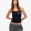 Athletic Essentials geborduurde cami-top met knoopjes