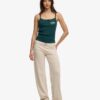 Athletic Essentials geborduurde cami-top met knoopjes