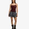 Athletic Essentials geborduurde cami-top met knoopjes