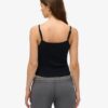 Athletic Essentials geborduurde cami-top met knoopjes