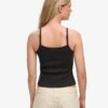 Athletic Essentials geborduurde cami-top met knoopjes