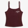 Athletic Essentials geborduurde cami-top met knoopjes