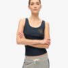 Athletic Essentials geribbeld vest Top