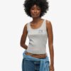 Athletic Essentials geribbeld vest Top