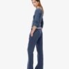 Athletic Essentials Joggers met lage taille en uitlopende pijpen Athletic Essentials Joggers met lage taille en uitlopende pijpen