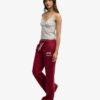 Athletic Essentials Joggers met lage taille en uitlopende pijpen Athletic Essentials Joggers met lage taille en uitlopende pijpen