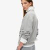 Athletic Essentials Loszittend kort sweatshirt met ronde hals