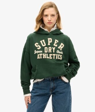 Athletic Essentials Oversized Hoodie met applicatie