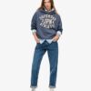 Athletic Essentials Oversized Hoodie met applicatie Athletic Essentials Oversized Hoodie met applicatie