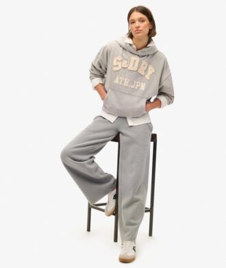 Athletic Essentials Oversized Hoodie met applicatie