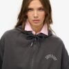 Athletic Essentials Oversized Hoodie met rits