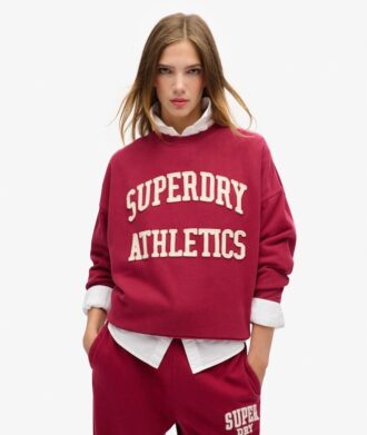 Athletic Essentials Oversized Sweatshirt met applicatie