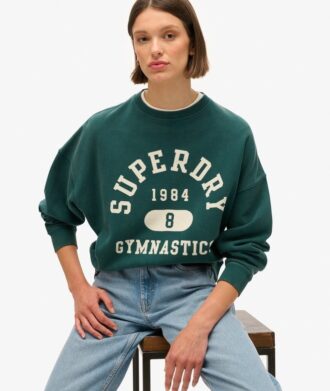 Athletic Essentials Oversized Sweatshirt met print