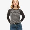 Athletic Essentials Rib Slim T-shirt met lange mouwen