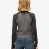 Athletic Essentials Rib Slim T-shirt met lange mouwen