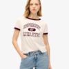 Athletic Essentials Ringer T-shirt met getailleerde pasvorm