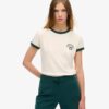 Athletic Essentials Ringer T-shirt met getailleerde pasvorm