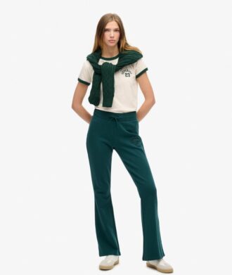 Athletic Essentials Ringer T-shirt met getailleerde pasvorm